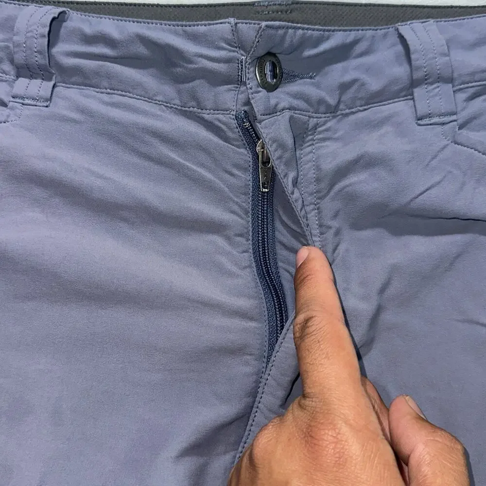 Y2k 2000s Patagonia Quandary Shorts Men 35x10 Work Swim Trunks Surf Blue 57826